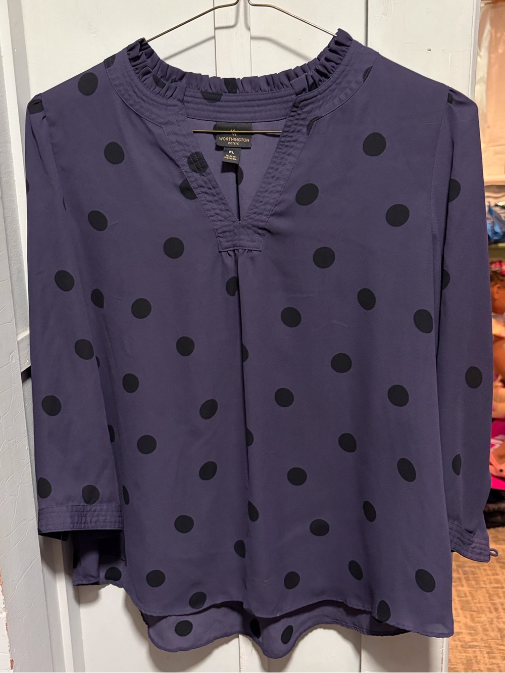 Womens worthington top size PL